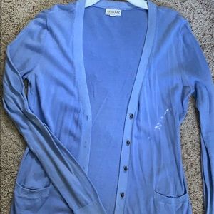 Light blue cardigan